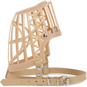 Bozal de plástico para perros y gatos, malla de palisado, antimordedura, antiladridos, equipo protector para mascotas - Product Image 3