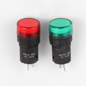 Lampe indicatrice LED Ad16-16E 16 mm rouge 12 V IP65, lampe de signalisation pour usage industriel - Product Image 2