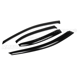For ACURA TSX 4 Door Sedan 2004-2014 Car Door Window Vent Visor <b>Deflector</b> <b>Rain</b> Guard Awning Shelter Window Visor <b>Rain</b> Guard - Product Image 4
