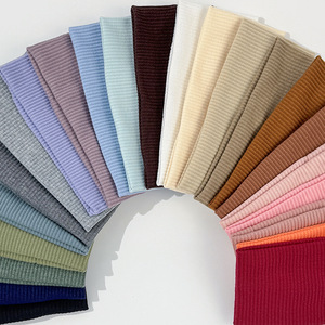 9003sasaaccwide vành căng Headband nữ mặt trang điểm mùa xuân Net thể thao đan Headband mềm mại quấn Crochet ấm áp phụ nữ - Product Image 4