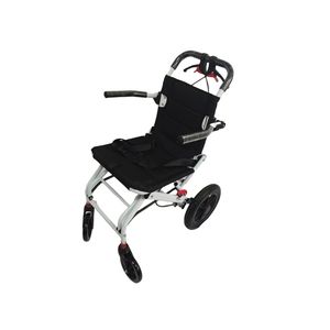 Viaggio diretto in fabbrica piccolo Design compatto ultraleggero migliore barra di spinta pieghevole sedia a rotelle manuale leggera - Product Image 2