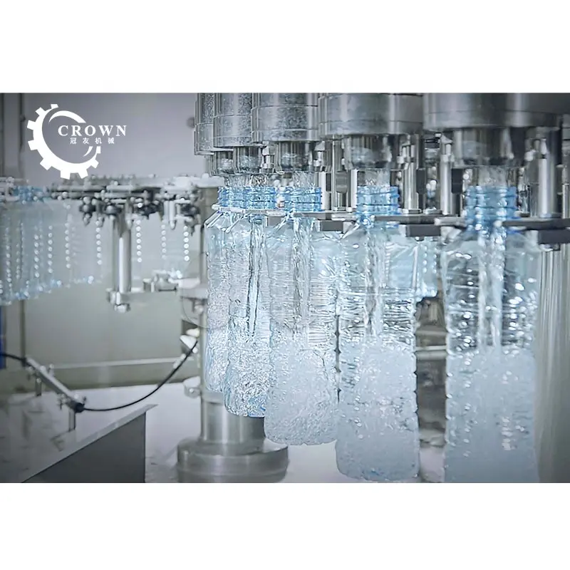 Automatische 3 In 1 Pure Minerale Drinken Productie Bottelen Plant Lijn Vullen Fles Water Maken Machines Mineraalwater Plant