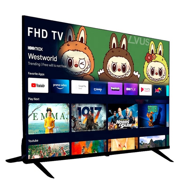 Custom Sizes OEM Smart TV 32 Inch Television 40 43 50 55 65 Inch Led & Lcd Tvs With Android WiFi 4K Google Televisor