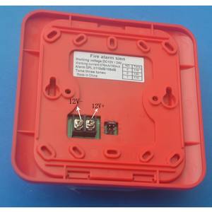 En ucuz 12V/24V yangın megafon Siren ile Strobe acil ses korna hoparlör güvenlik elektronik Siren yangın <span class=keywords><strong>alarm</strong></span>ı - Product Image 4