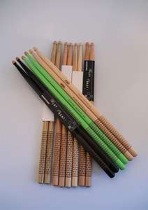 Baquetas de madera de nogal, color madera Natural, colorido, textura antideslizante, 5A 7A - Product Image 4