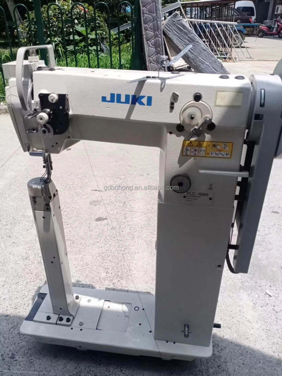 中古JUKI PLC-1690シリーズ 1本針 筒型総合送り 本縫いミシン| Alibaba.com