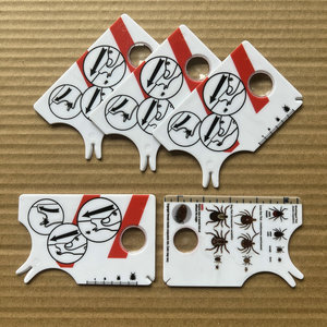 Esclusiva Transfrontaliera: Carta Ingrandente per Acari e Pulci con Stampa Colorata, Regalo Aziendale per la Cattura di Insetti Domestici - Product Image 2