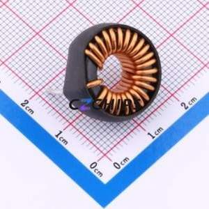 วงแหวนสี XR065125TS470MH1L/ตัวเหนี่ยวนำผ่านรูองค์ประกอบ THT,D = 20มม. 47uH 10% 7.8A Toroidal - Product Image 2