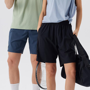 Shorts Deportivos 2 en 1 con Forro Elástico de Verano, Bolsillos Laterales y Logotipo Personalizado - Product Image 1