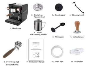 Large Single Serve Coffee Machine Maker Multi <b>Cup</b> One 4 in 1 Capsule Cost-effective <b>Espresso</b> Machine Suitable for Small Cafs Ta - Product Image 5