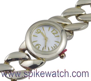 Reloj de pulsera con eslabones de cadena para mujer, elegante, barato - Product Image 5