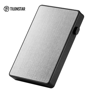 Men Wallet 2022 Minimalist Tarjetero Mujer Metalico Business Card Metal Holder Box