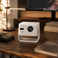 JUNUO Trending 8K Termurah 1080p HY320 MAX 400ANSI Lumens Murah HY320 MAX Android 14 1080P Auto Focus 8k Support HY300 Proyektor
