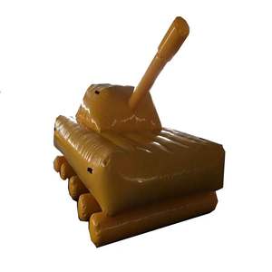 <span class=keywords><strong>Jeux</strong></span> personnalisés de team building en plein air Réservoir gonflable Jeu de sport roulant coopératif - Product Image 5