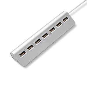 hub usb 2.0 de 7 puertos, ideal para ampliar conexiones, transferir datos y conectar múltiples dispositivos simultáneamente. - Product Image 1