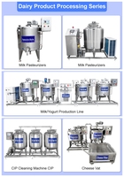 Pasteurisateur Commercial de Jus et Lait en Acier Inoxydable 200L 100L, Petite Machine Automatique de Pasteurisation du Lait de Soja à Vendre