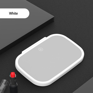 Điên Hot 2025 Xe Thông Minh Gương Trang Điểm LED Có Thể Điều Chỉnh 3 Màu Sắc Ánh Sáng Có Thể Sạc Lại Xe Vanity Gương Mỹ Phẩm Gương - Product Image 5