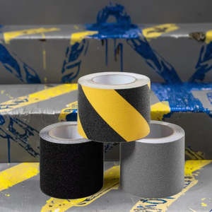 5m tùy chỉnh 80 lưới <span class=keywords><strong>PVC</strong></span> chống trượt an toàn Grip băng cao kéo không trượt cao su Silicone cho cầu thang màu đen cảnh báo Băng - Product Image 1