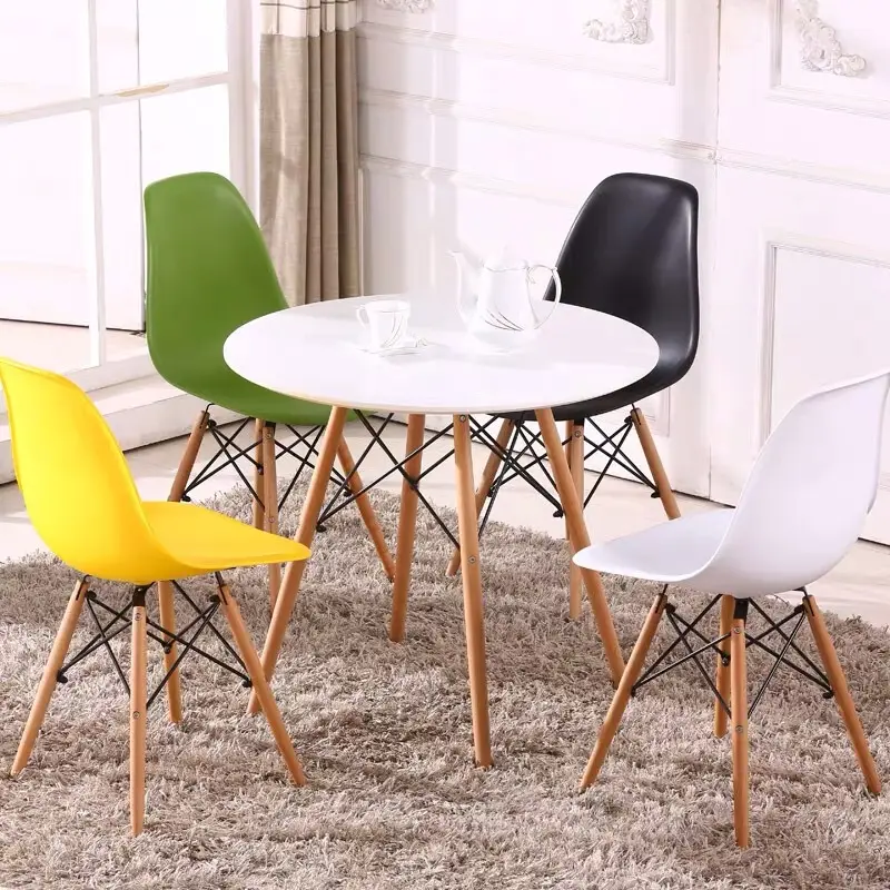 Дешевая мебель, современный стул для гостиной, обеденный стул с деревянными ножками