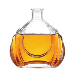 Bouteilles en verre cristal blanc carrées de 750 ml de la marque Keystone, bouchon à couronne, impression sérigraphique, emballage de haute qualité, whisky, liqueur - Product Image 3