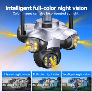 Regis 10-facher optischer Zoom 30MP 5PTZS App-Steuerung 360 °   Drehbare 6-Linsen 5-Bildschirm Outdoor IP WLAN Heimsicherheits-Nachtsichtkamera - Product Image 3