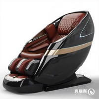 Fauteuil de massage électrique multifonctionnel de luxe 4D à gravité zéro avec airbags intégraux pour la relaxation quotidienne et la santé