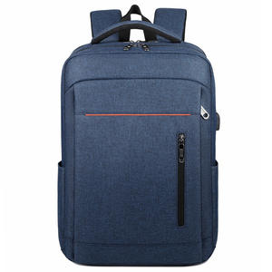 Manufacturer's 1 Inch Air Cushion Laptop <b>Backpack</b> Shockproof Double Straps Contrast Color Leisure Business Travel <b>Backpack</b> - Product Image 1