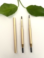 Haute Qualité Automatique Or Cosmétiques Nouvelle Arrivée Marque Privée Maquillage Des Yeux Eyeliner Crème Forme Étanche Minéral Crayon À Sourcils