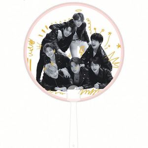 Nuevo Abanico de Mano Personalizado con Diseño 3D Lenticular, Transparente, con Imagen de Estrella - Product Image 1