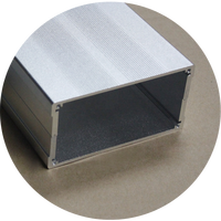 Boîtier en profilé d'aluminium extrudé personnalisé série 6000 pour instrument de test d'amplificateur de puissance et équipement de redressement
