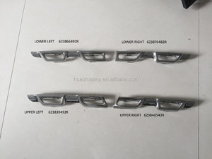 Modanature cromate per griglia anteriore per <span class=keywords><strong>Nuova</strong></span> <span class=keywords><strong>Dacia</strong></span> <span class=keywords><strong>Duster</strong></span> 2013-2016 623100838R - Product Image 4