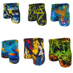 Maillot de bain imprimé pour hommes, short de bain à séchage rapide, pour la natation, les sports nautiques, taille adulte, couleur aléatoire - Product Image 2