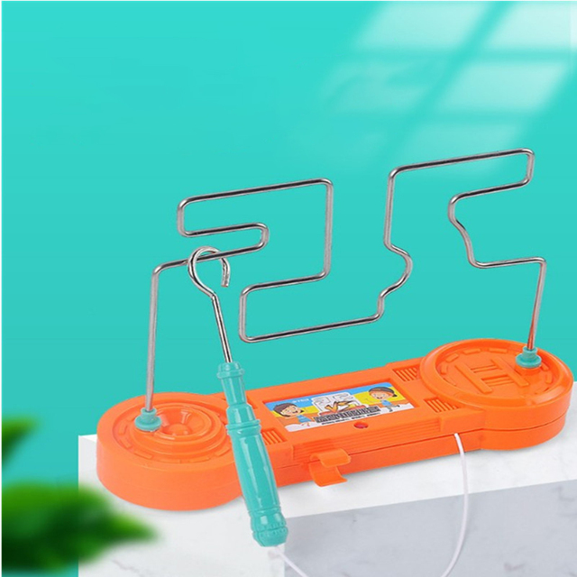 Kids Collision Electric Shock Toy Education Electric Touch Funny Game Science Experiment Toys for Children Gift