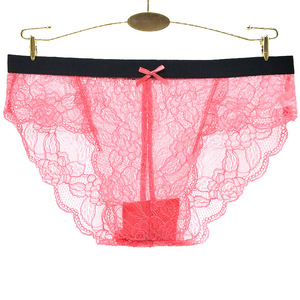 Sous-vêtements pour femmes Yun Meng Ni Factory, culottes en dentelle pour jeunes filles, sous-vêtements en dentelle transparente pour femmes - Product Image 5