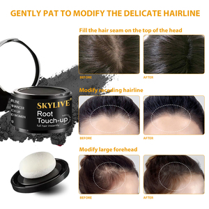 La plus populaire <span class=keywords><strong>teinture</strong></span> de racine de cheveux instantanément couleur ombre couverture gris racine de cheveux retouche délié poudre - Product Image 2