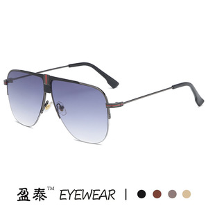 Eyewear Aviator Sunglasses Metal Frame PC Lens UV400 Protection Unisex Fashion <b>Sunscreen</b> Travel Driving Party - Product Image 4