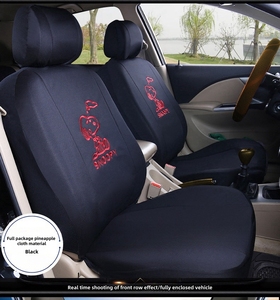Accesorios para el <span class=keywords><strong>interior</strong></span> del coche Decoración Cojín de asiento de coche Juego completo Fundas de asiento de coche de cuero deportivo de lujo - Product Image 3