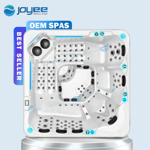 JOYEE Usine baignoire <span class=keywords><strong>spa</strong></span> jaquzi bain à remous extérieur <span class=keywords><strong>spa</strong></span> 6 personnes hôtel de luxe piscines arrière-cour hydrothérapie <span class=keywords><strong>spa</strong></span> extérieur bain à remous piscine - Product Image 2