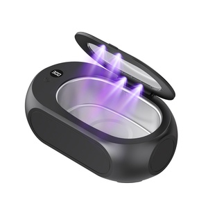 Limpiador Ultrasónico Digital para el Hogar, Totalmente Automático con UV, para Dentaduras Postizas, Relojes, Gafas y Joyería - Product Image 1