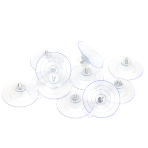 Transparent Pvc Suction Cup With M5 Metal Screw For Aquarium Plant Fixing Waterproof Design - Product Image 3