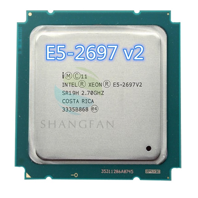 E5-2697V2 for  E5-2697 V2  Official Version 12-CORES 2.7GHZ 30MB FCLGA-2011 22NM 130W E5 2697V2 CPU E5 2697 V2