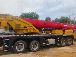 Grúa de Camión SAN Usada de 100t, Modelos STC2200, STC800E5, STC550T5, STC250H, 220 Toneladas con Motor, Caja de Cambios y Motor - Product Image 3