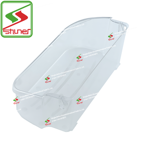 240356402 Panier de rangement transparent pour porte de réfrigérateur, étagère de remplacement transparente de taille moyenne pour Frigidaire <span class=keywords><strong>Electrolux</strong></span> Kenmore - Product Image 4