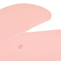 Boîte cadeau en carton ondulé avec logo personnalisé, tiroir pliable avec doublure en éponge, papier artistique pour l'expédition de la Saint-Valentin
