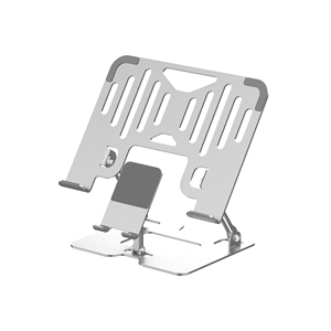 <span class=keywords><strong>Support</strong></span> pliable <span class=keywords><strong>portable</strong></span> en métal à hauteur réglable pour ordinateur <span class=keywords><strong>portable</strong></span>, creux et <span class=keywords><strong>ventilé</strong></span> pour la dissipation thermique - Product Image 3
