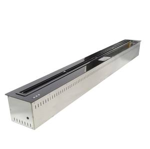 <span class=keywords><strong>Chimenea</strong></span> de <span class=keywords><strong>bioetanol</strong></span> para interiores lineal de lujo personalizada, quemador inteligente de acero empotrado en la pared moderno para apartamentos - Product Image 3