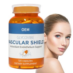 Capsules de beauté à l'aloe vera certifiées halal avec de l'aloe vera vert pour la réparation de la barrière cutanée, la rétention d'hydratation et le <span class=keywords><strong>stress</strong></span> antioxydant - Product Image 1