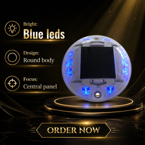 Clou <span class=keywords><strong>de</strong></span> route à oeil <span class=keywords><strong>de</strong></span> chat à énergie solaire LED, accessoire <span class=keywords><strong>de</strong></span> qualité supérieure, offre spéciale, modèle - Product Image 2