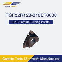 TGF32R120-010 ET8000 bas prix fournisseur carbure outil CNC Cutter haute précision dur carbure de tungstène Inserts pour l'usinage de lattes