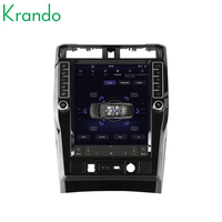 Autoradio Android Krando 16 pouces style Tesla pour Toyota 4Runner 2010 - 2023, lecteur multimédia Android Carplay